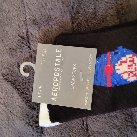 NWT! You Don't Gnome Me! Aeropostale Crew Socks! - Picture 6 of 6